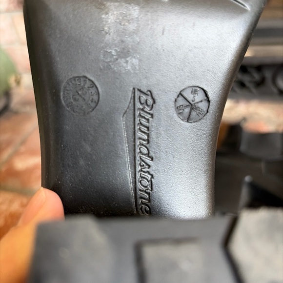 Blundstone High Heeled Boots Black Leather Chelsea Ankle Pull On US 8 UK 5 - Picture 7 of 10